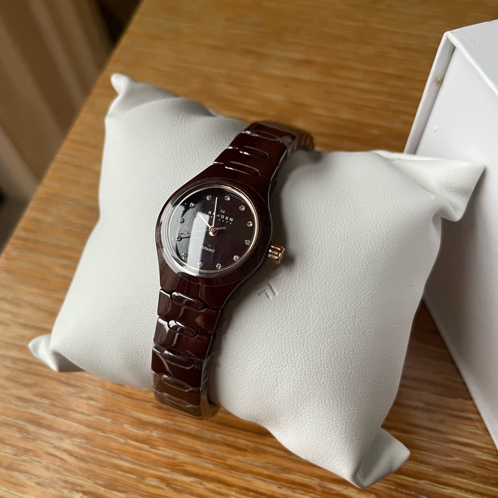 Skagen Watch NWT WITH Swarovski